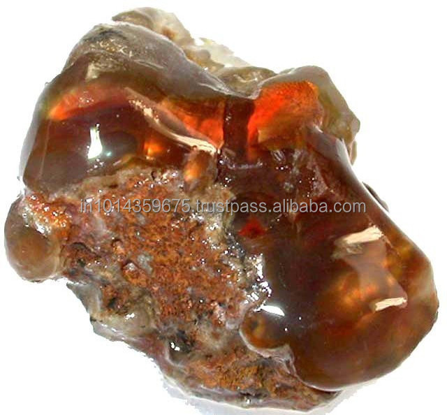 Wholesale Prices Fire Agate Gemstone Rough Raw Material natural Agate Stone