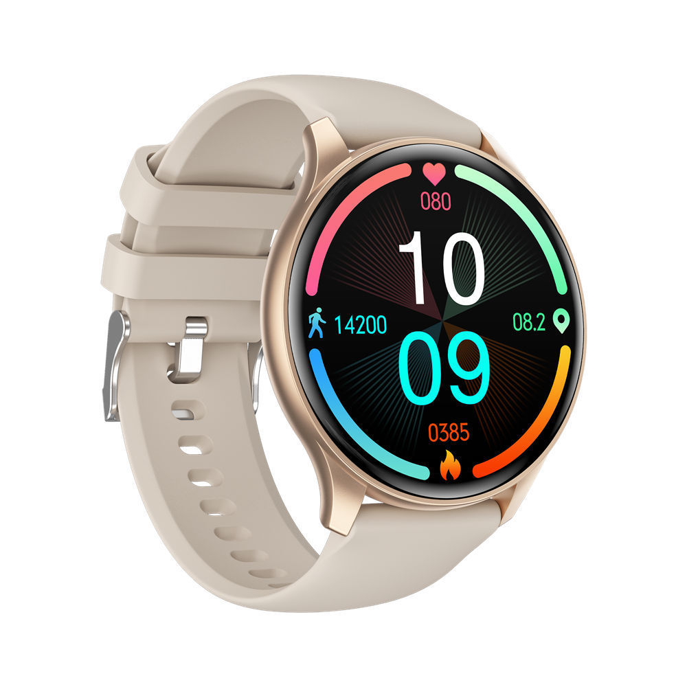 Round smartwatch Amoled display for ladies men girls her women female connected blood glucose monitor watch smart 2023 ZW60