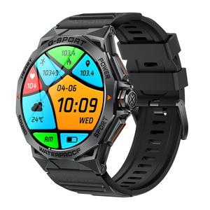 GAOKE K62 smartwatch Amoled big display men ladies mal fitness tracker sports IP68 waterproof rugged smart watch made in china