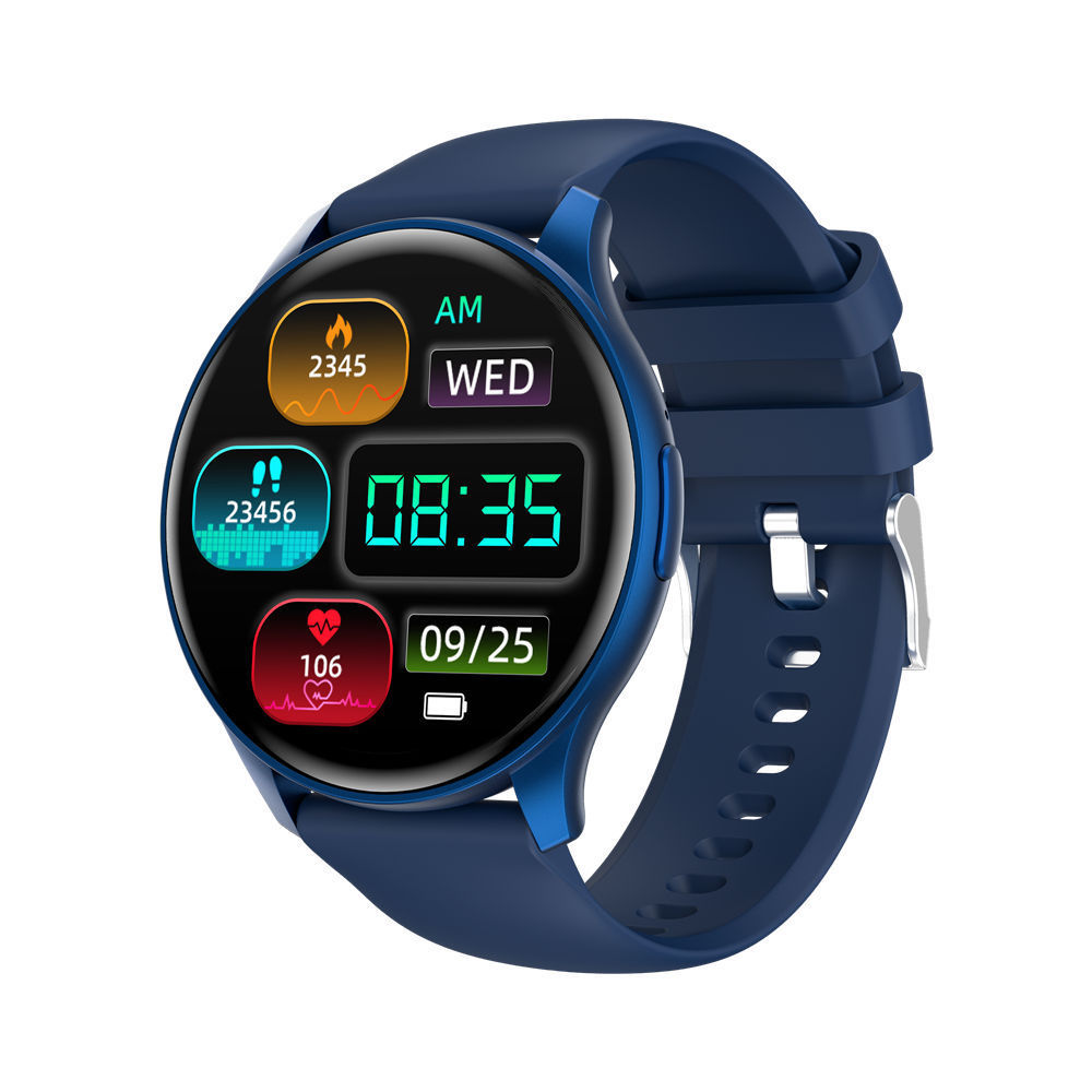 Round smartwatch Amoled display for ladies men girls her women female connected blood glucose monitor watch smart 2023 ZW60