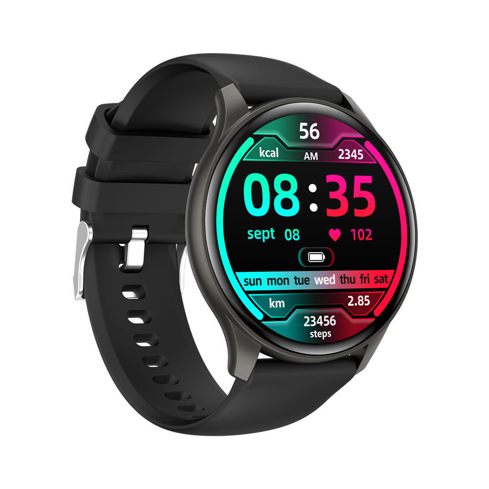 Round smartwatch Amoled display for ladies men girls her women female connected blood glucose monitor watch smart 2023 ZW60