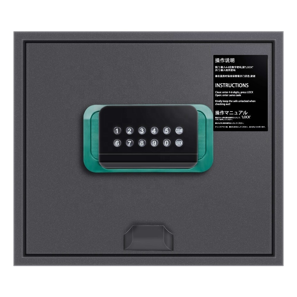 Cotell DS-331 Safe Box Two Key Small Digital Intelligent Laptop Money Hotel Safe Box Mini Hotel Guest Room Safety Deposit Box