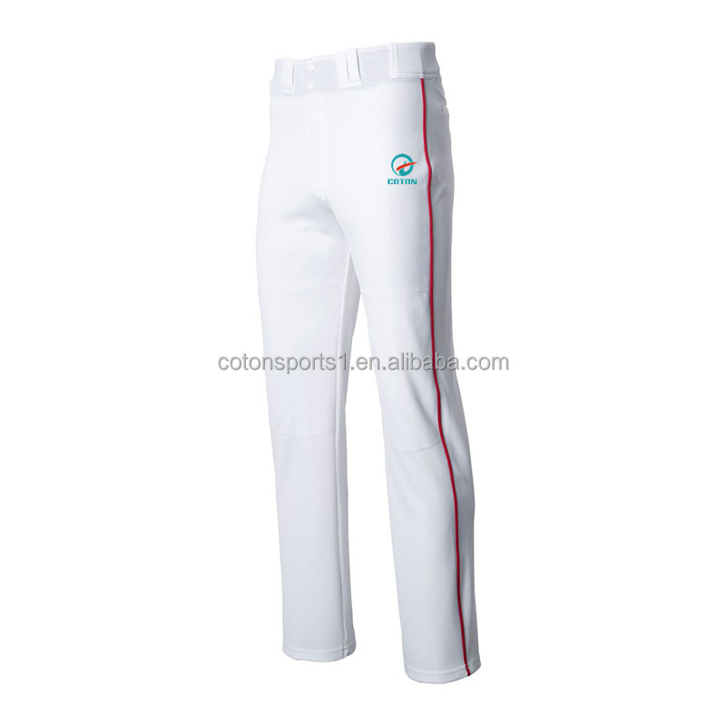 Custom New Design 2023 Sublimation Blank Polyester baseball pants Wholesale baseball shorts pants and softball wear