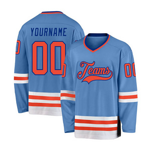 Wholesale Blank Practice Sublimation Tackle Twill Sports Wear Men's Hockey Practice Jerseys