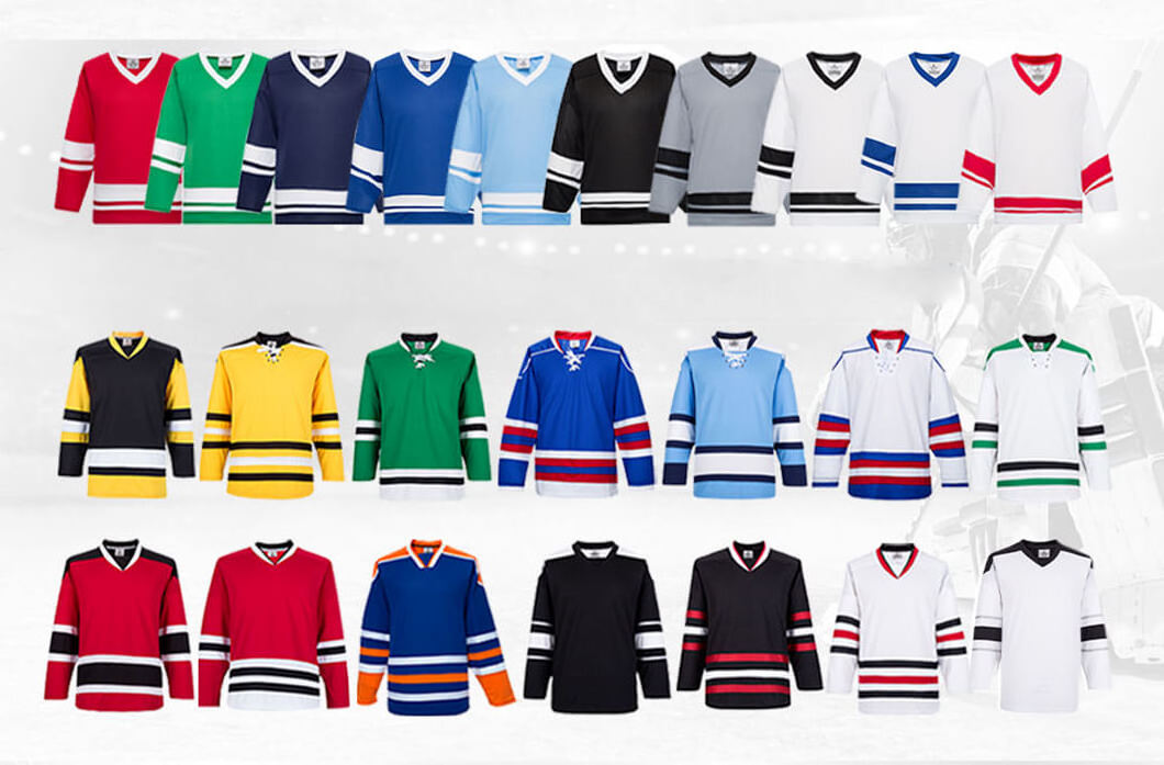 Wholesale Blank Practice Sublimation Tackle Twill Sports Wear Men's Hockey Practice Jerseys