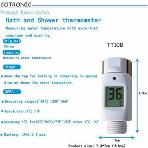 Baby Water Thermometer Digital LED Display Shower Thermometer