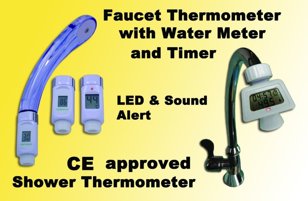 faucet thermometer