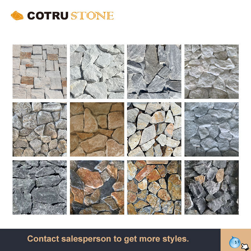 High grade fine Natural Stone limestone outdoor blue slate limestone wall cladding exterior slate floor tiles limestone