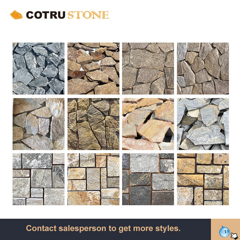 High grade fine Natural Stone limestone outdoor blue slate limestone wall cladding exterior slate floor tiles limestone