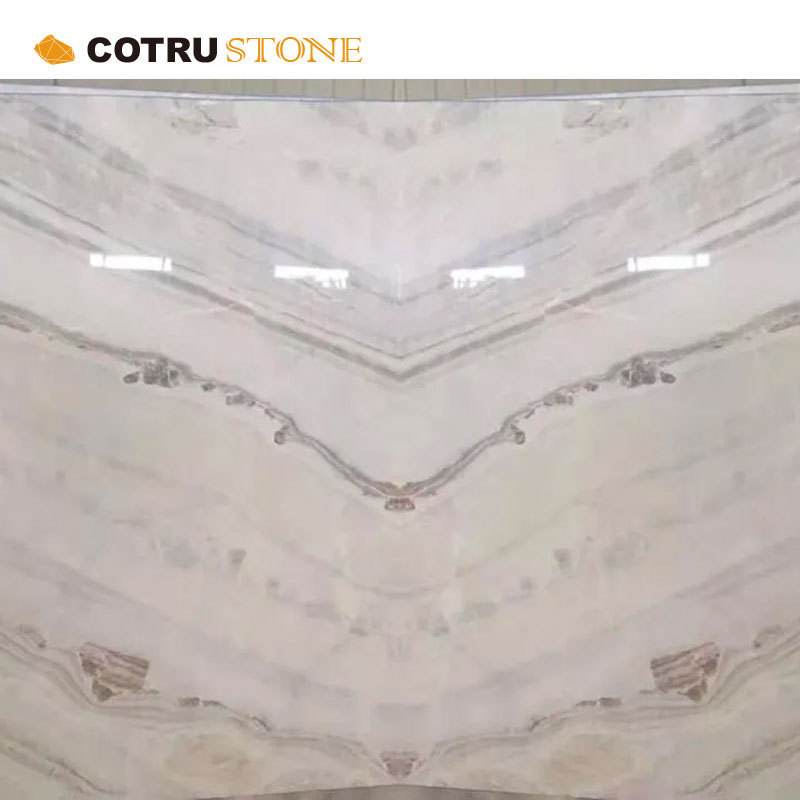 Decoration White Marble Stone Thin Wall Panel Size 24 inch custom natural  carrara white floor marble slab tile Stone