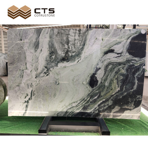 Luxury Stone Nature Polished Onyx Good Quality Economic Interior Green Ice Jade Marble