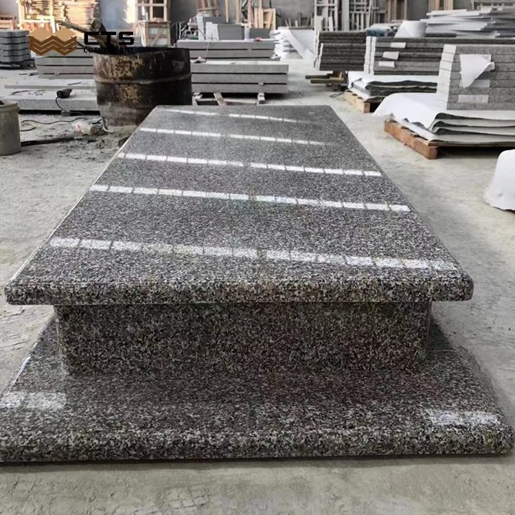 Wholesalers Poland Custom Decorations Luxurious Memorial Granite Grave Monument Tombstone Stone