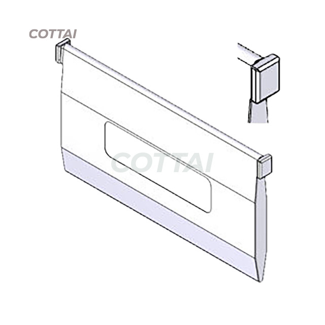 Vertical blinds bottom weight