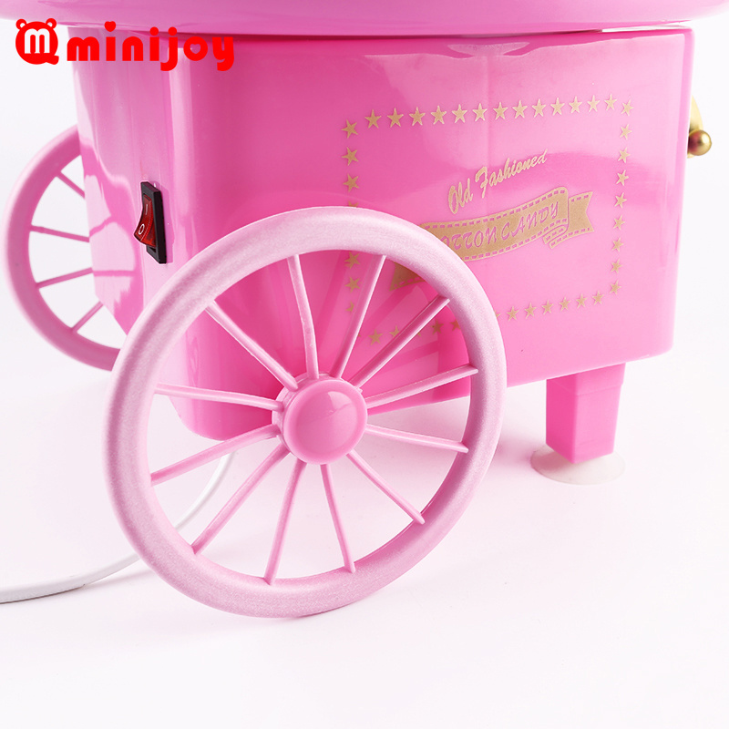 Beautiful pink cotton candy machine home use cotton candy machine