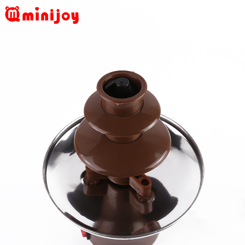 OEM Factory Household 5 Layer Acrylic Led Base Cover Large Chocolate Fountain Stainless