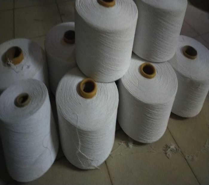 BEST QUALITY 100% COTTON 10/1 BLEACH WHITE YARN-------- ROTOR SPINNING / OE - YARN