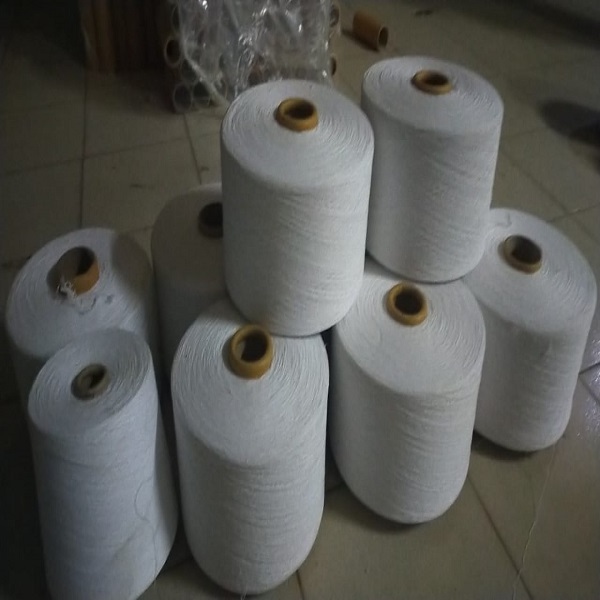 BEST QUALITY 100% COTTON 10/1 BLEACH WHITE YARN-------- ROTOR SPINNING / OE - YARN