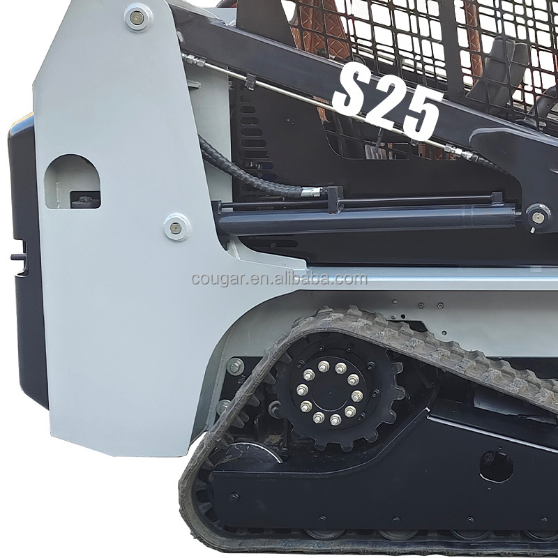 Mini Electric Loader Tractor Shovel 1500KG Skid Steer Front End Loaders