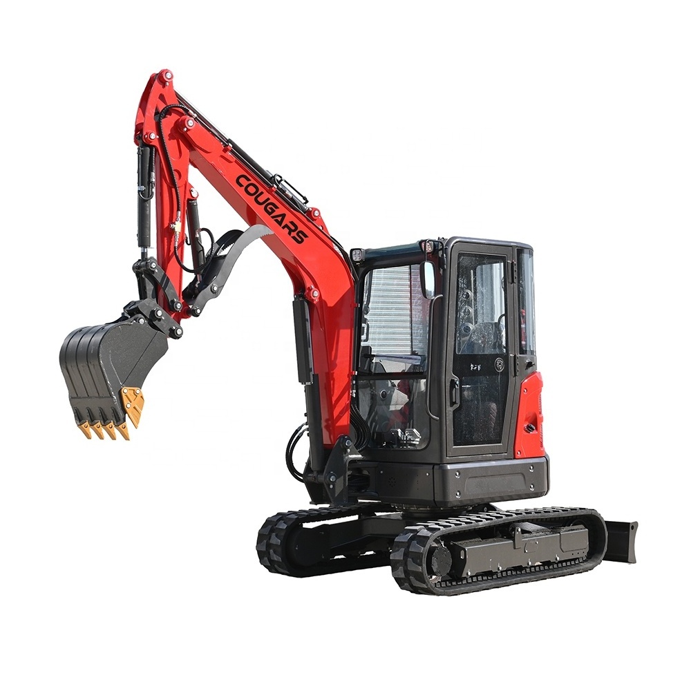 3.5Ton Mini Digger Excavator Machine Diesel Hydraulic Micro Track Hoe Small Crawler Mini Excavator