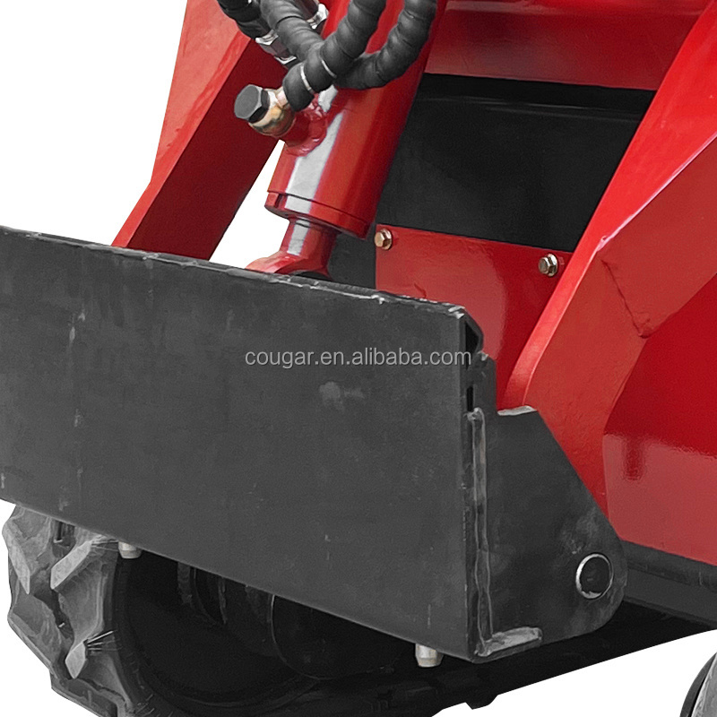 high compact farm front end mini small skid steer loader bucket machine for sale