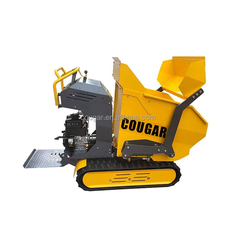 COUGAR CG5050 Mini Dumper 500Kg Gasoline Powered Mini Dumper With Loader