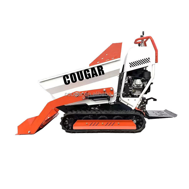 COUGAR CG5050 Mini Dumper 500Kg Gasoline Powered Mini Dumper With Loader