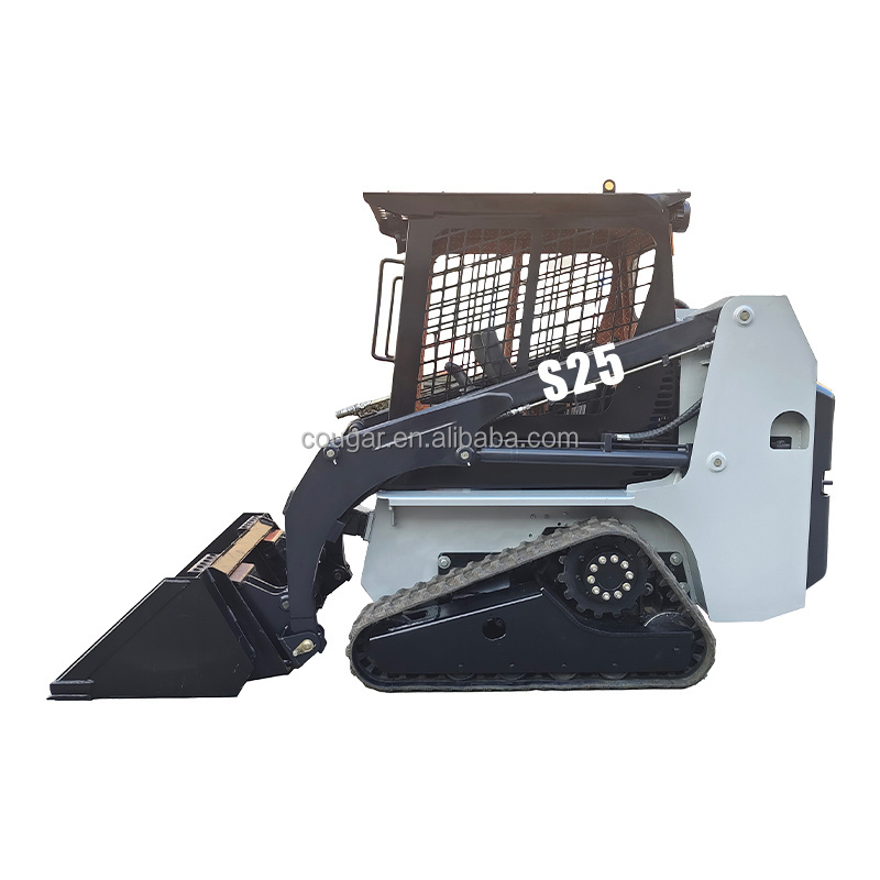 Mini Electric Loader Tractor Shovel 1500KG Skid Steer Front End Loaders