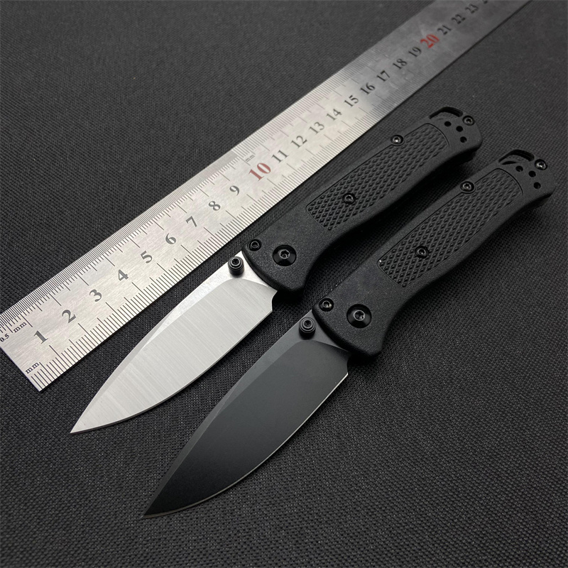 533 Mini Bugout Nylon wave fibre Handle Pocket Knife Camping Tactical Hunting EDC Folding Knives