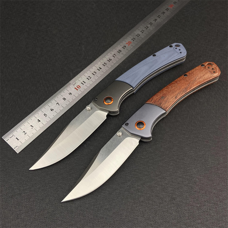 15080 Crooked River G10 Handle Pocket Knife EDC Camping Tactical Hunting Folding Knives with Belt Clip