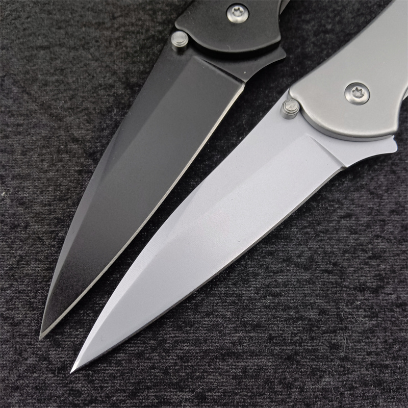 HUAAO Leek 1660 EDC Carbon Steel Handle Folding Pocket Knife Survival Tactical Camping Knives