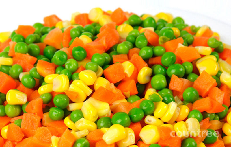 New Crop Fresh Cheap Canned Mixed Vegetables Food with Carrot and Green Peas