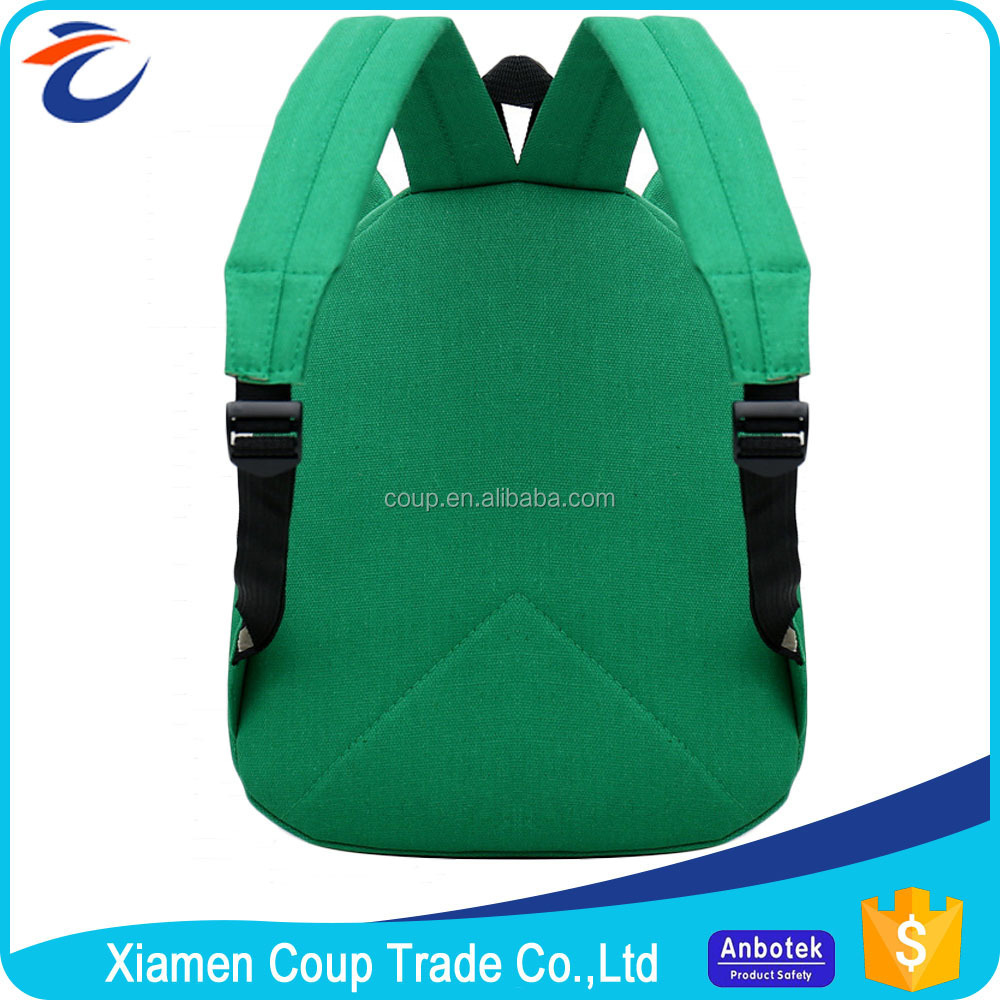 New Style China Factory Directly Supply Canvas School Book Bags Kids Cartoon School Backpacks