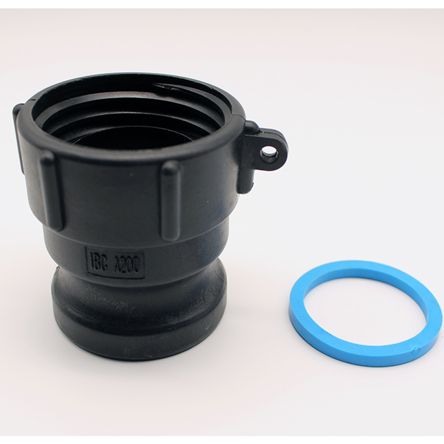 IBC Valve Adapter S60X6 to Female Quick Coupling Plastic IBC Tote Tank Adapter