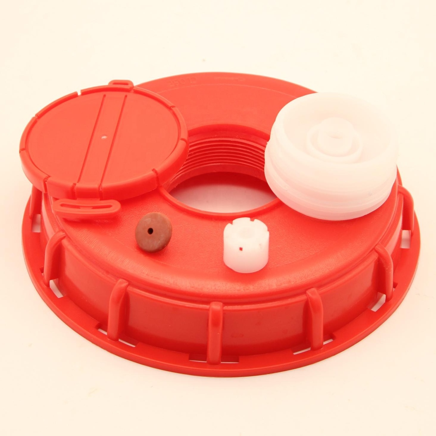 CT Coupling IBC Tote Tank Cover Heavy Duty Plastic IBC Tank Adaptor Water Liquid Storage Lid Cap with Gasket for Chemical