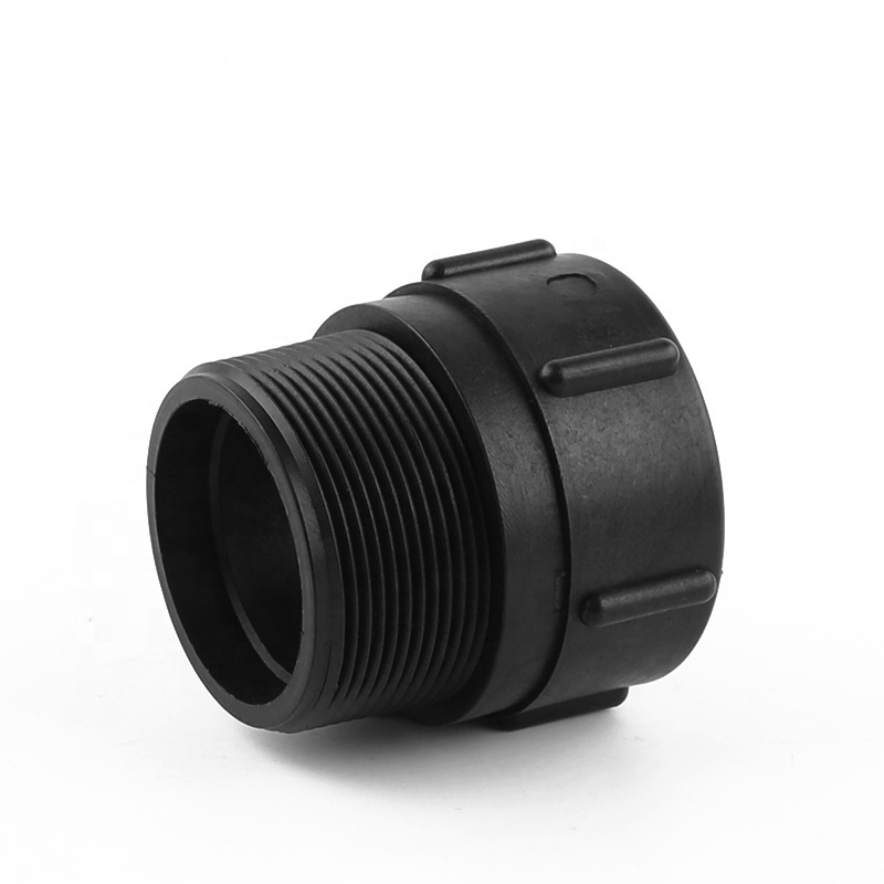 IBC Adapter Camlock DN50 to a 2 Inch hose fitting S60X6 FEMALEx M67XP3 MALE OR BSP thread