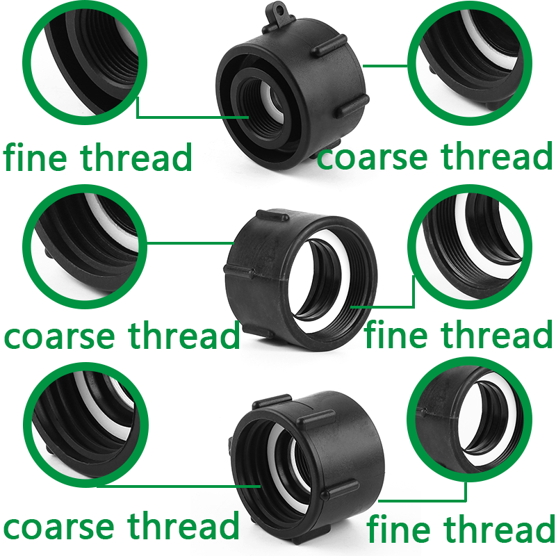 CT Coupling IBC Water Tank Adapter Hose Connectors Fitting for 1000 Liters of Barrels