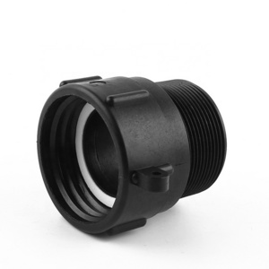 IBC Adapter Camlock DN50 to a 2 Inch hose fitting S60X6 FEMALEx M67XP3 MALE OR BSP thread