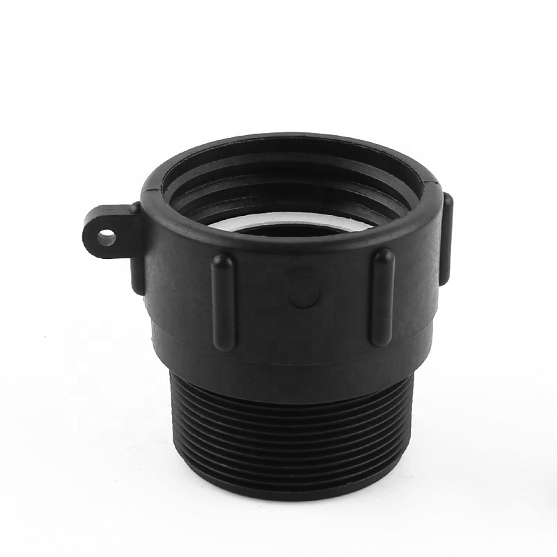 IBC Adapter Camlock DN50 to a 2 Inch hose fitting S60X6 FEMALEx M67XP3 MALE OR BSP thread