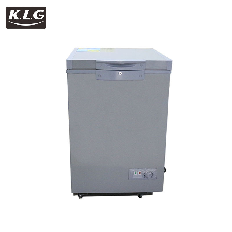 258L Deep Fraser single temperature horizontal freezer with glass door and lamp