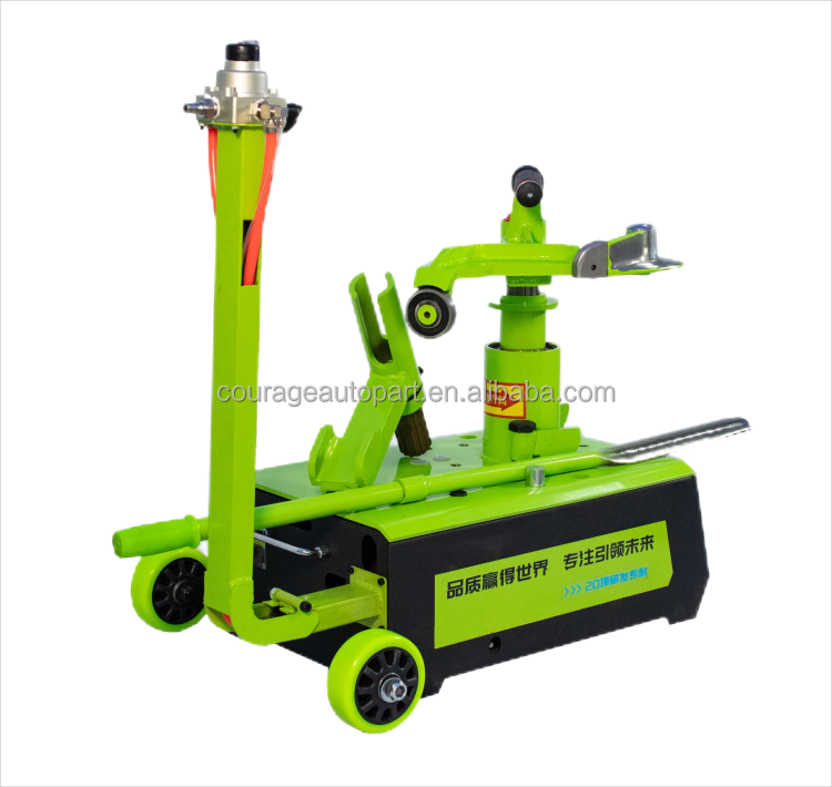 Heavy duty manual tire changer used for truck