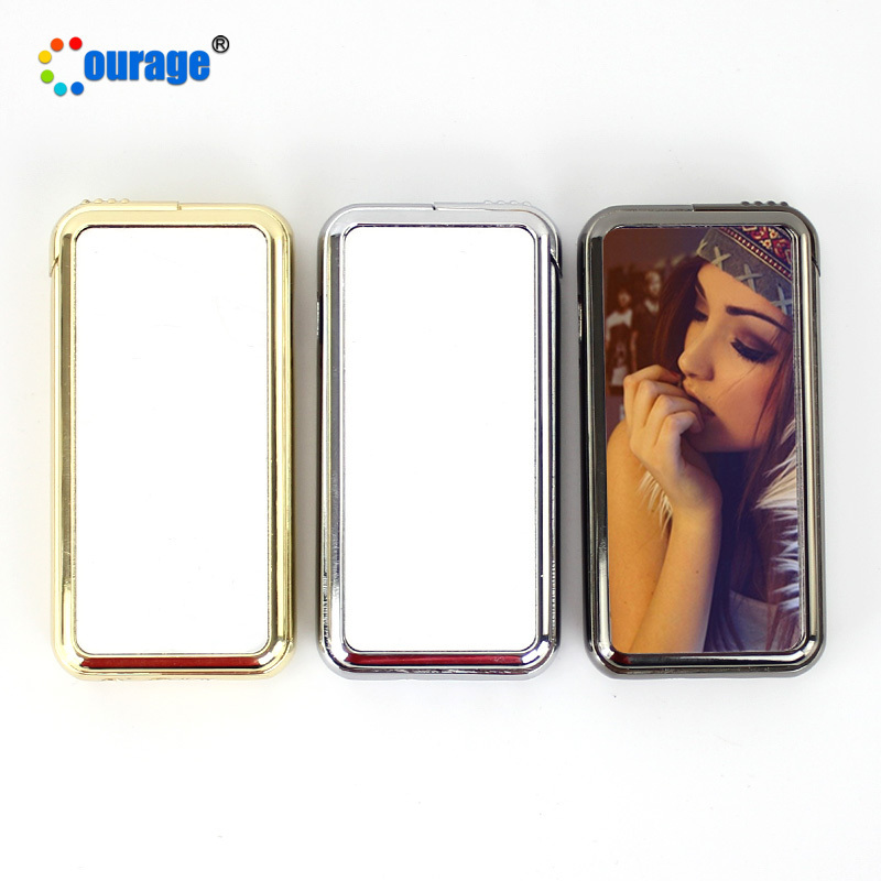 Blanks DHJ-07 Gas+Electric Integration Old Type USB Custom Lighters Sublimation