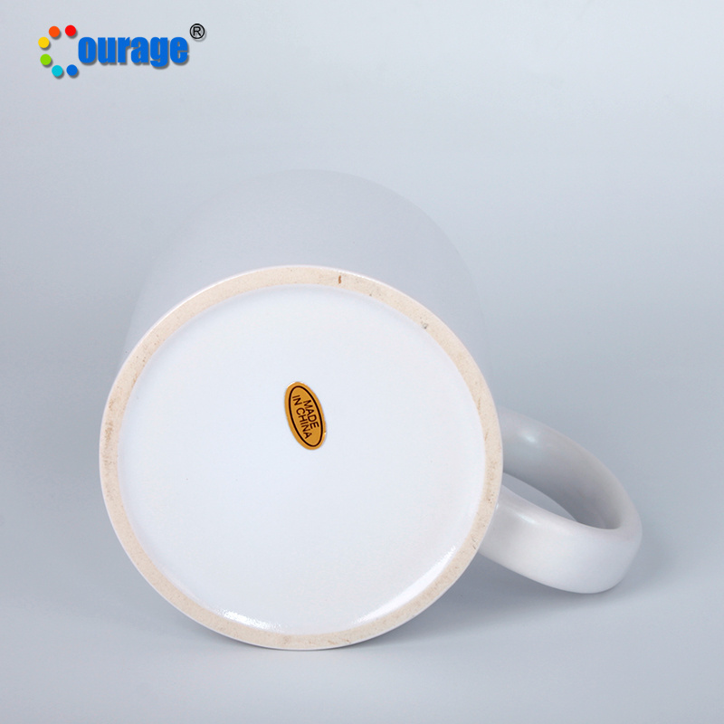 11oz AAA Top Grade Sublimation Blank White Mugs Ceramic Coffee Mug in Bulk M-01