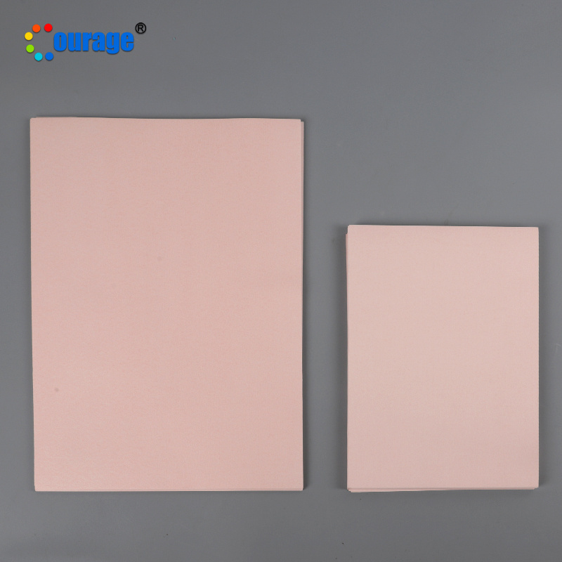 hot sale pink back sublimation heat transfer printing paper a3 a4