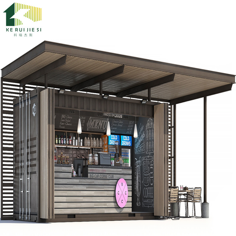 Shipping Container fast food shop mobile coffee shop