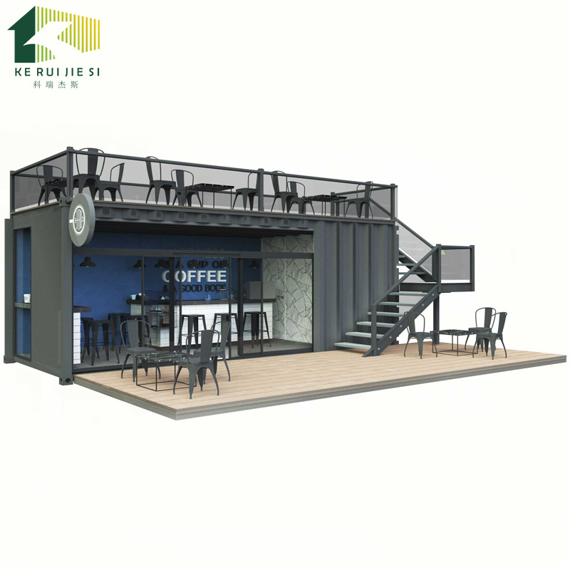 Shipping Container fast food shop mobile coffee shop