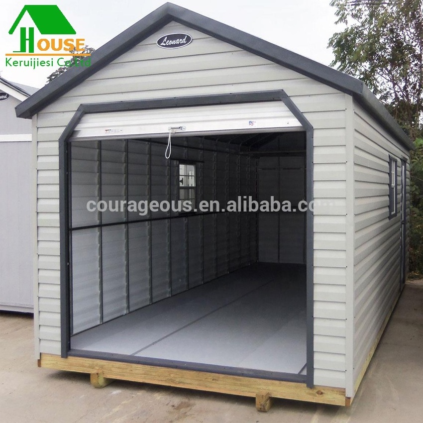 garden storage unit metal kit shed log cabin prefabricated Kit home