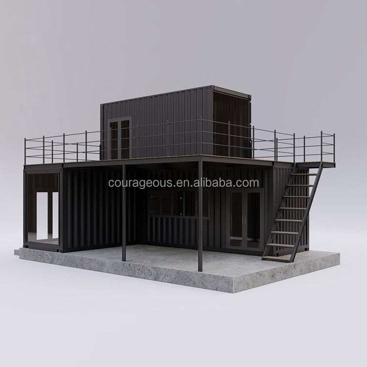 movable container house container homes 3 bedroom house two story container house