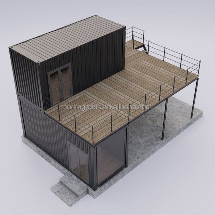 movable container house container homes 3 bedroom house two story container house