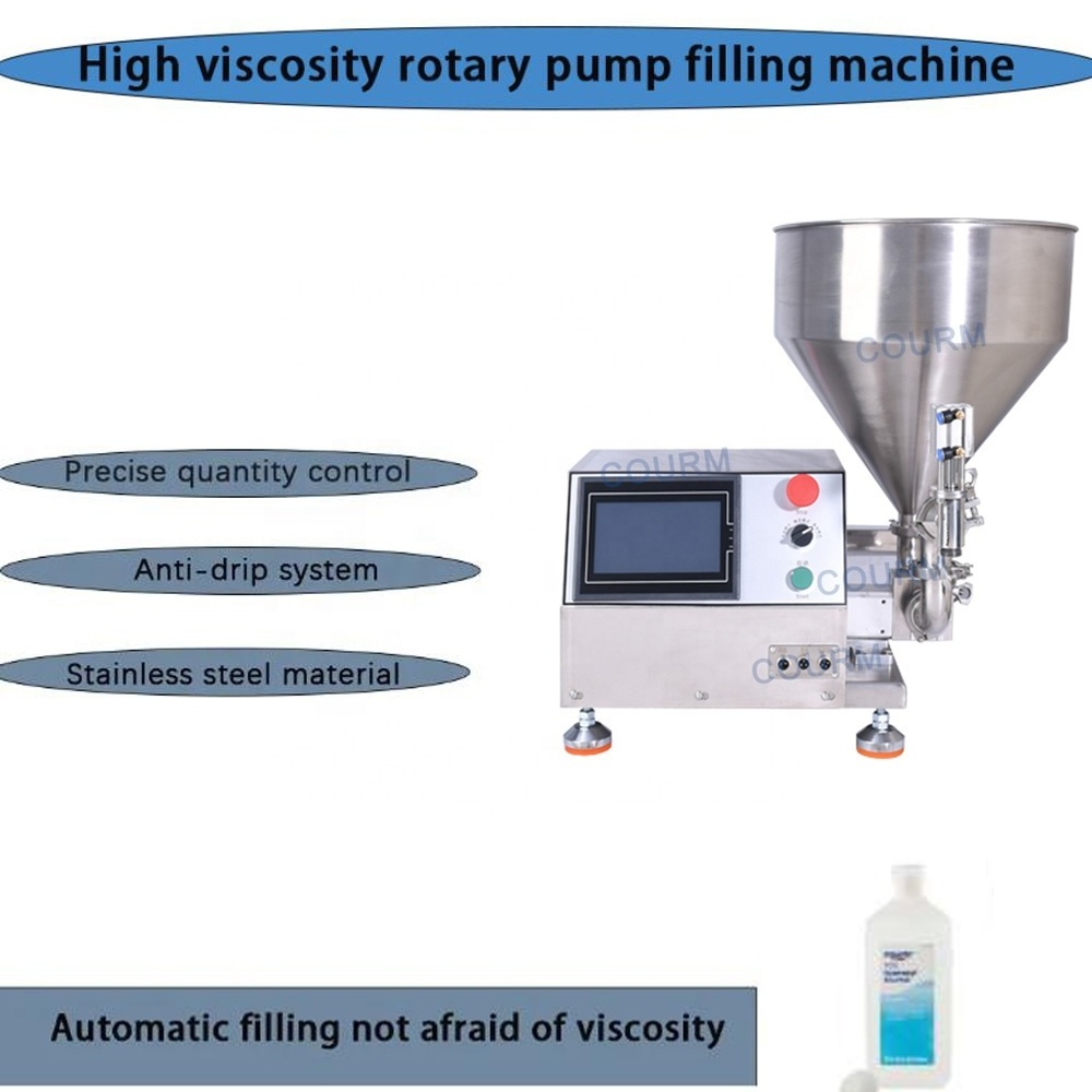 High viscosity barbecue sauce Crab Roe sauce Peanut butter Tahini Mayonnaise cheese chocolate sauce jam filling machine