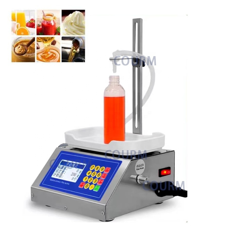 COURM Automatic Weighing And Quantifying Glue And Glue Oil Toothpaste Liquid Dispensing Peristaltic Pump Filling Machine